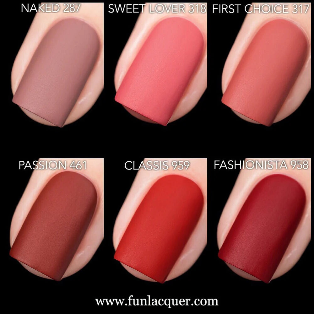 First Impressions Matte Nail Polish Collection