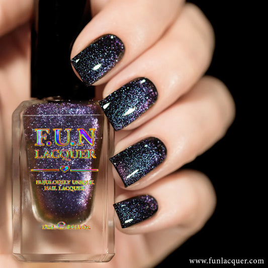 Lavender Platinum Diamond Magnetic Nail Polish