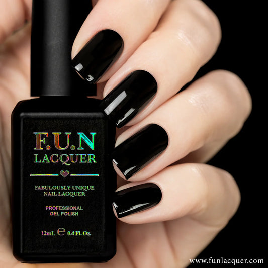 The Blackest Black Gel Polish
