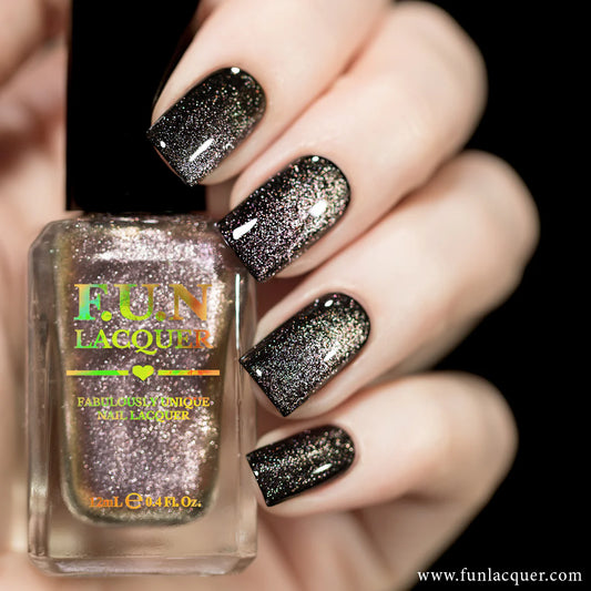 Purple Rose Platinum Diamond Magnetic Nail Polish