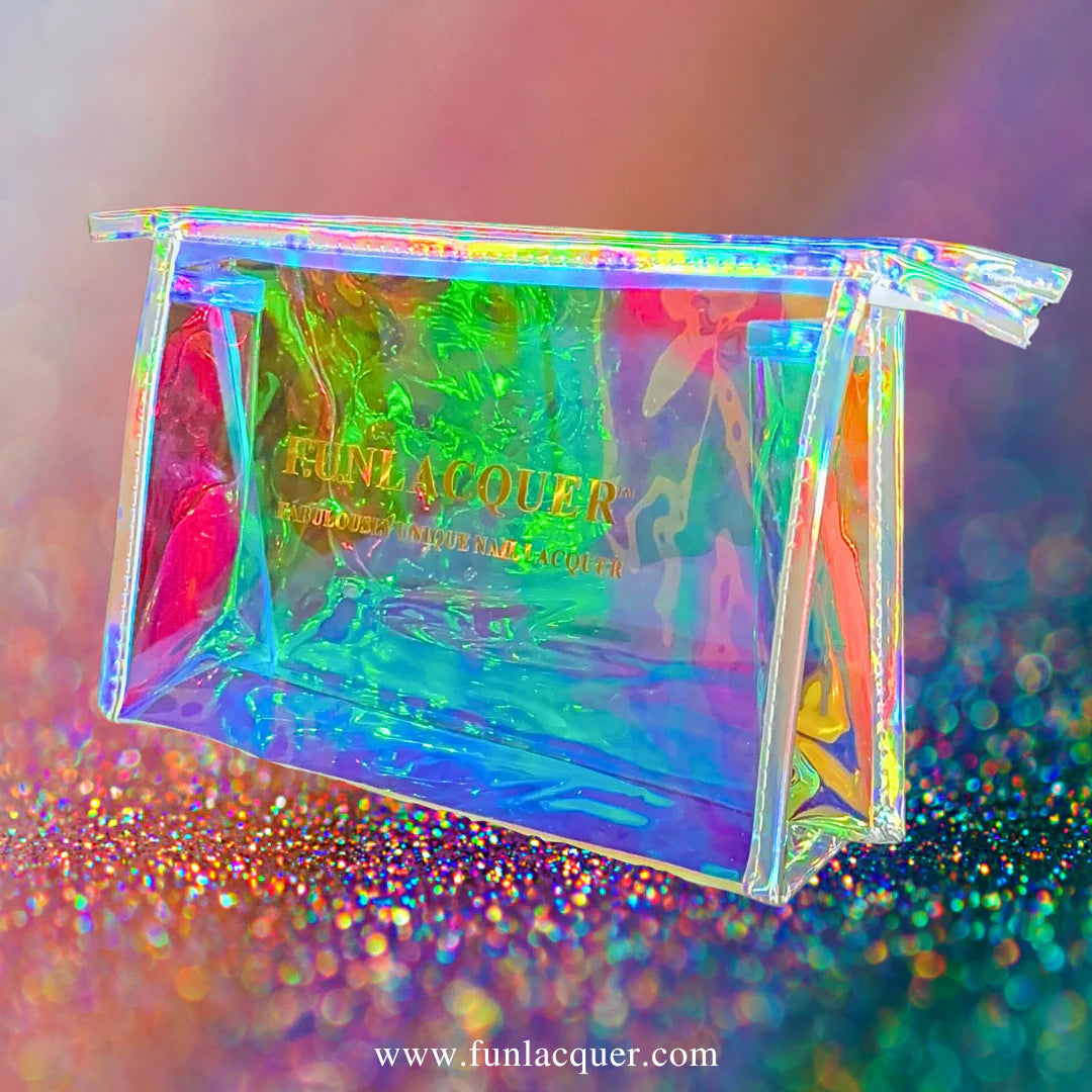 Iridescent Cosmetic Bag