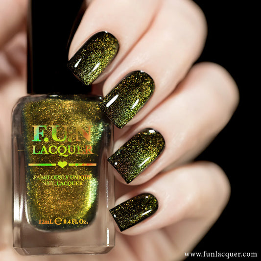 Gold Platinum Diamond Magnetic Nail Polish
