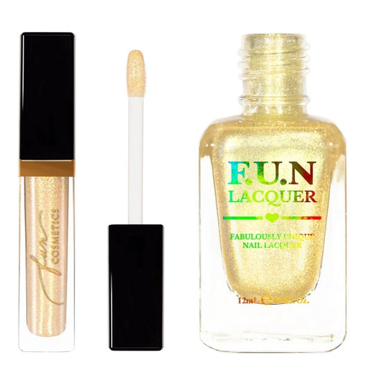 Heart Of Gold 003 Lip + Nail Duo
