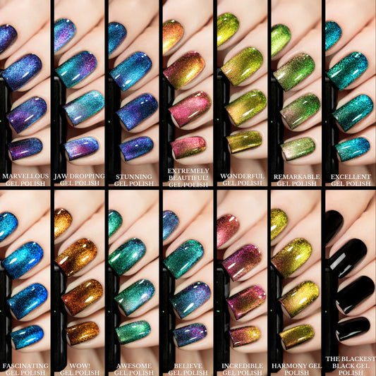 Christmas 2021 Multicrhome Magnetic Gel Collection