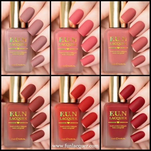First Impressions Matte Nail Polish Collection