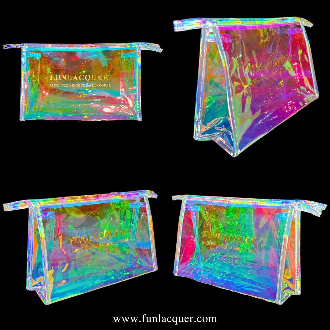 Iridescent Cosmetic Bag