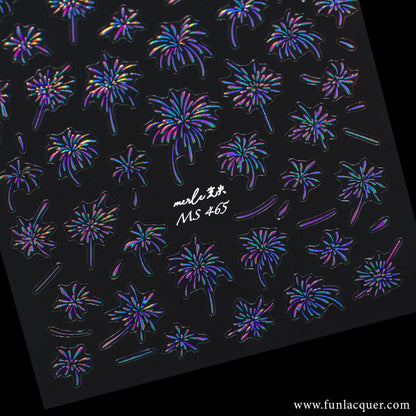 Fireworks (Holo) - 3D Nail Art Sticker